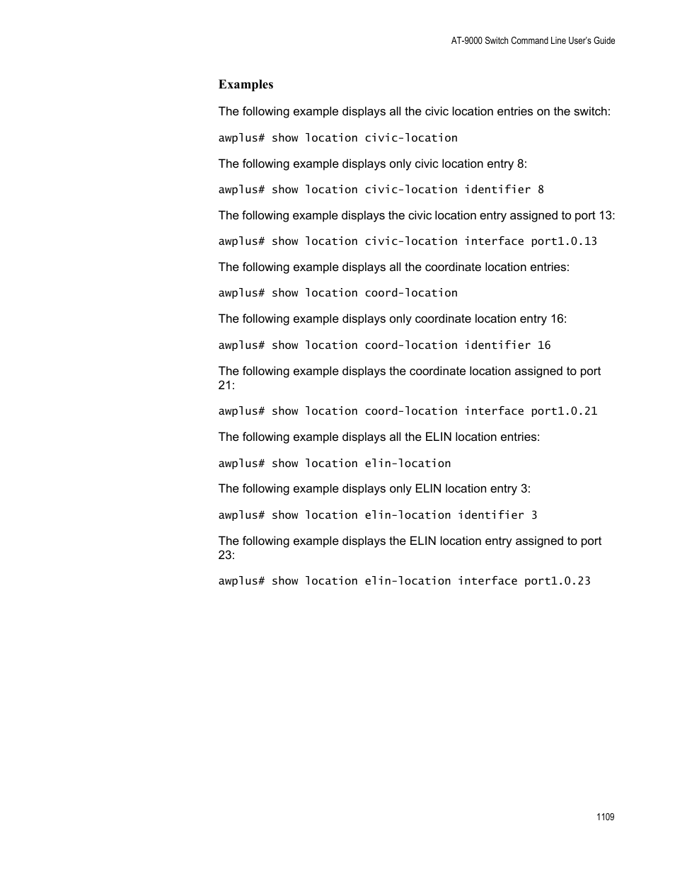 Allied Telesis AT-9000 Series User Manual | Page 1137 / 1480