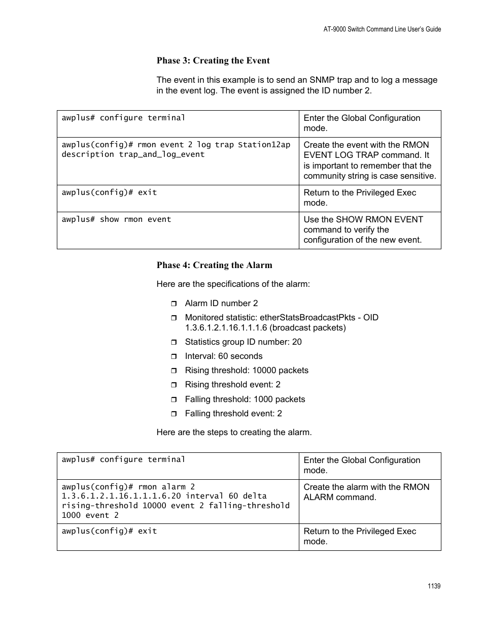 Allied Telesis AT-9000 Series User Manual | Page 1167 / 1480