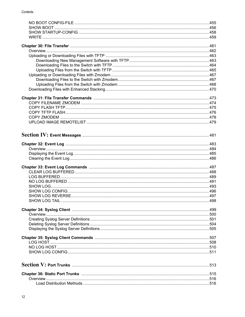 Allied Telesis AT-9000 Series User Manual | Page 12 / 1480