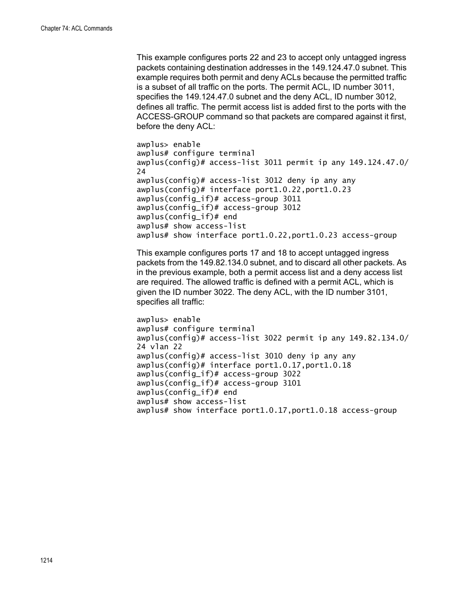 Allied Telesis AT-9000 Series User Manual | Page 1242 / 1480