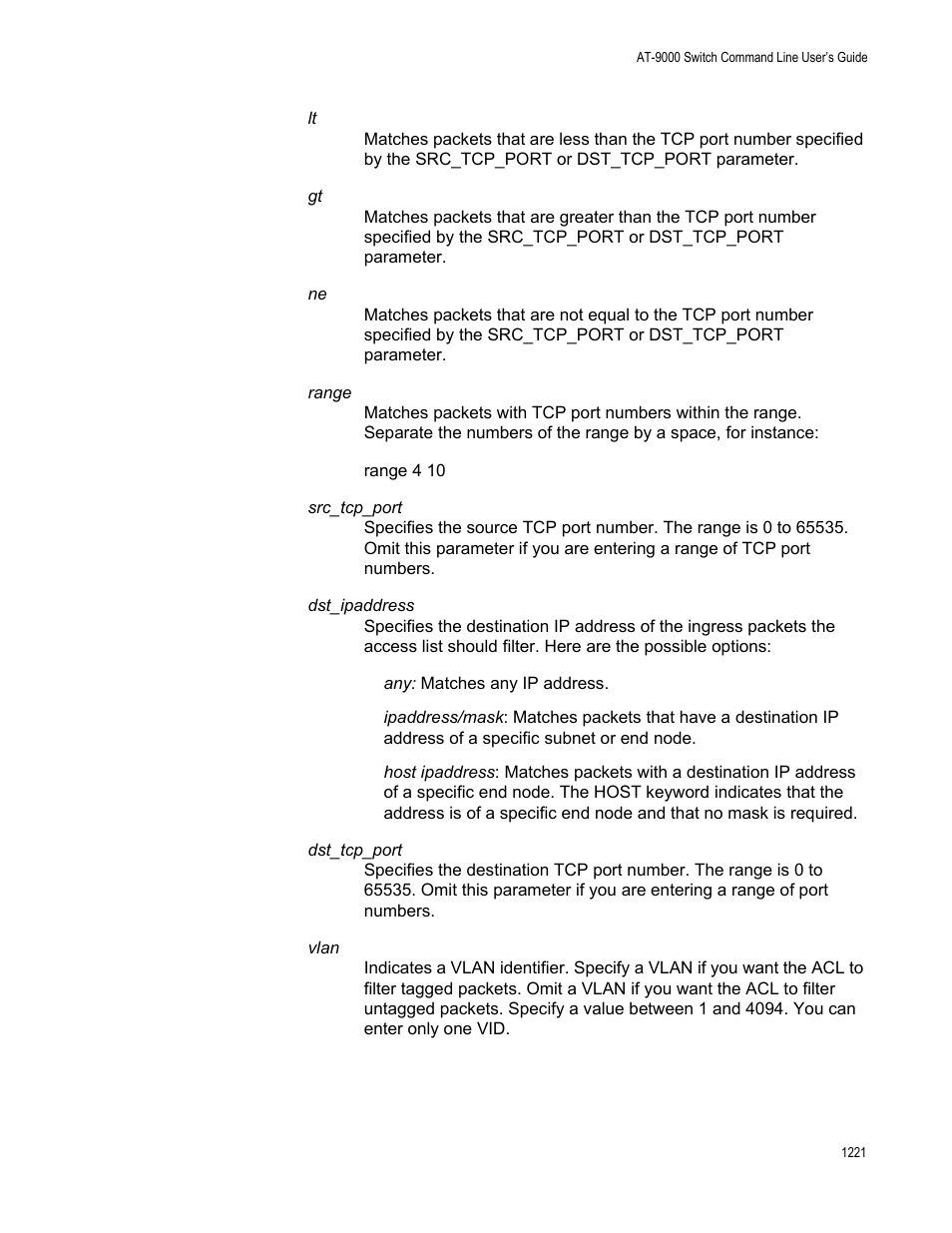 Allied Telesis AT-9000 Series User Manual | Page 1249 / 1480