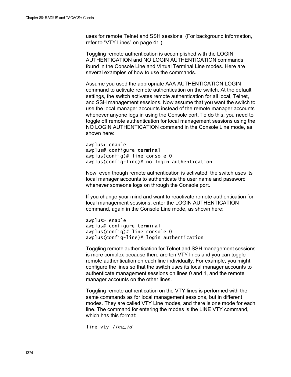 Allied Telesis AT-9000 Series User Manual | Page 1402 / 1480