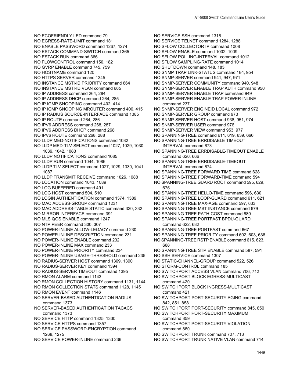 Allied Telesis AT-9000 Series User Manual | Page 1477 / 1480