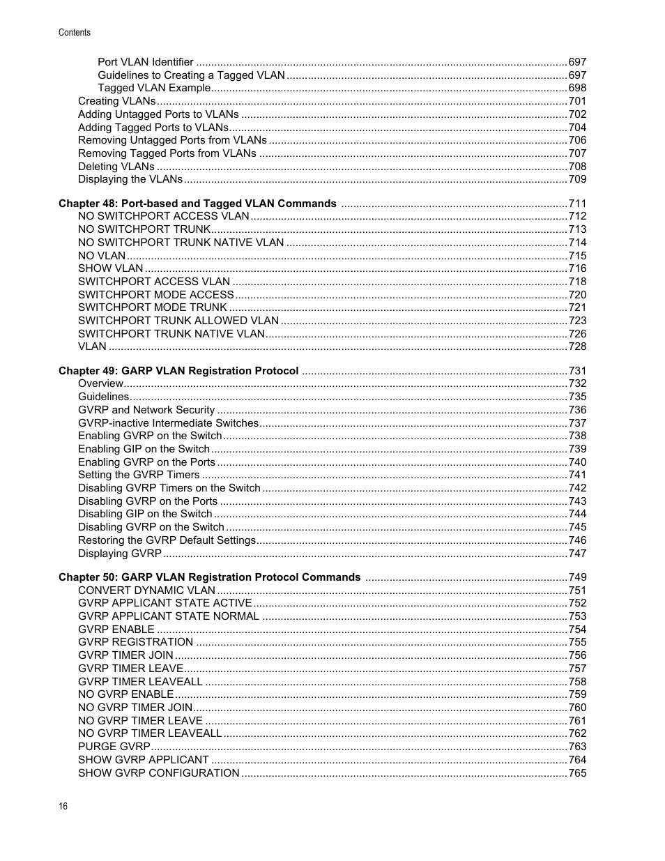 Allied Telesis AT-9000 Series User Manual | Page 16 / 1480