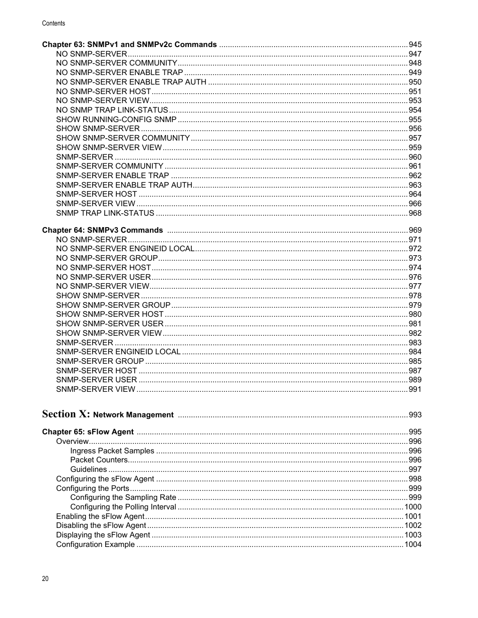 Allied Telesis AT-9000 Series User Manual | Page 20 / 1480