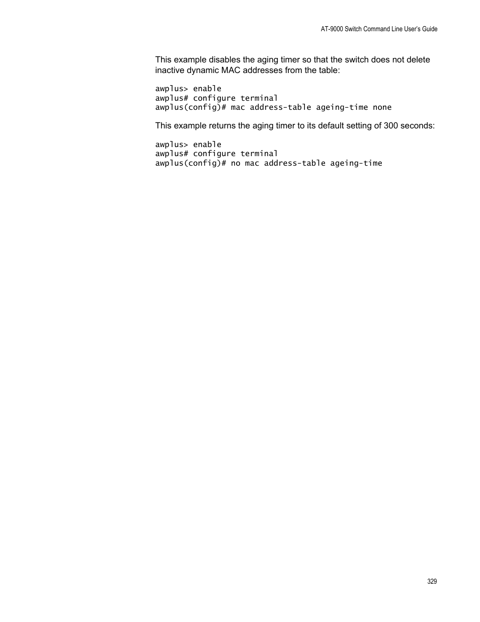 Allied Telesis AT-9000 Series User Manual | Page 357 / 1480