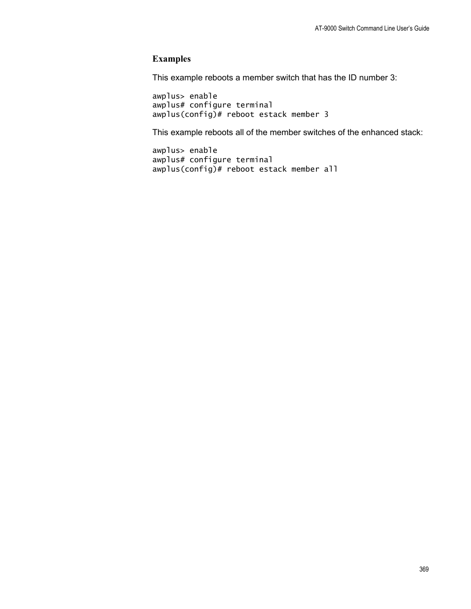 Allied Telesis AT-9000 Series User Manual | Page 397 / 1480