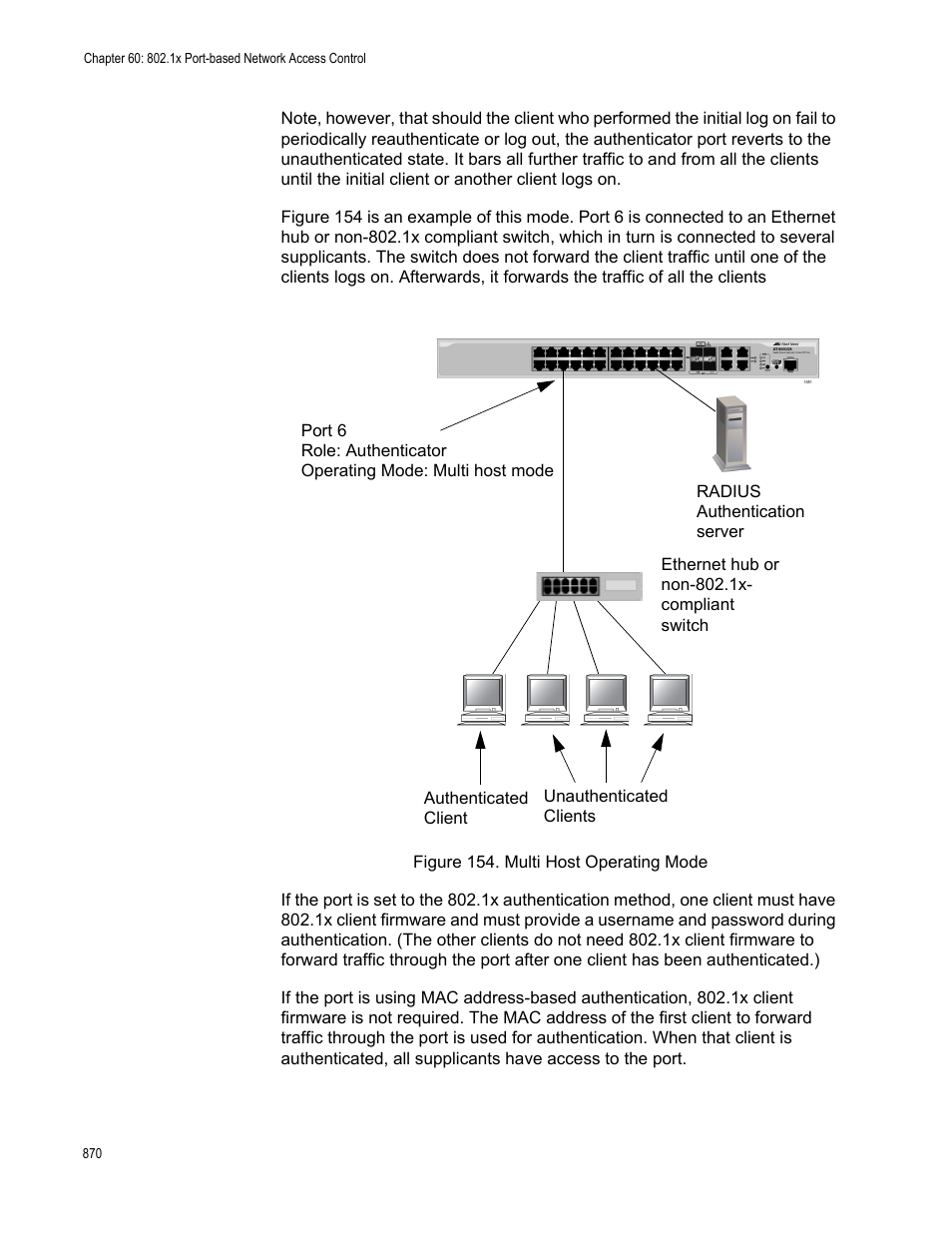 Figure 154: multi host operating mode | Allied Telesis AT-9000 Series User Manual | Page 898 / 1480