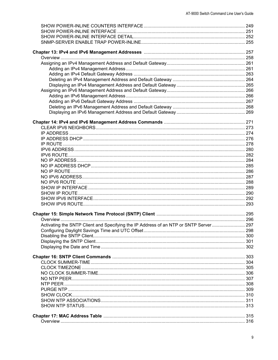 Allied Telesis AT-9000 Series User Manual | Page 9 / 1480