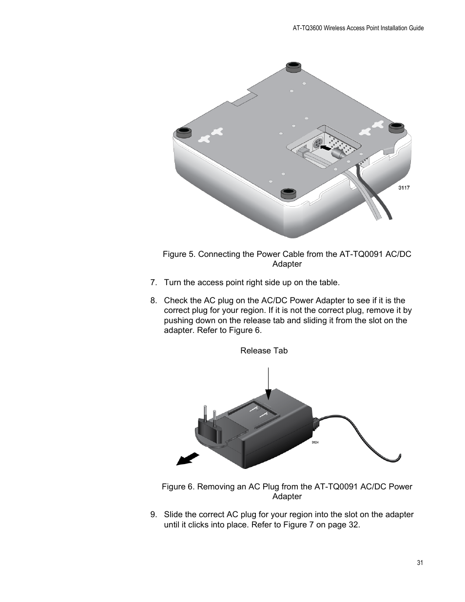 Allied Telesis AT-TQ3600 User Manual | Page 31 / 70