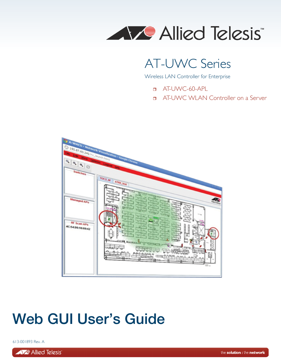 Allied Telesis AT-UWC Series User Manual | 368 pages