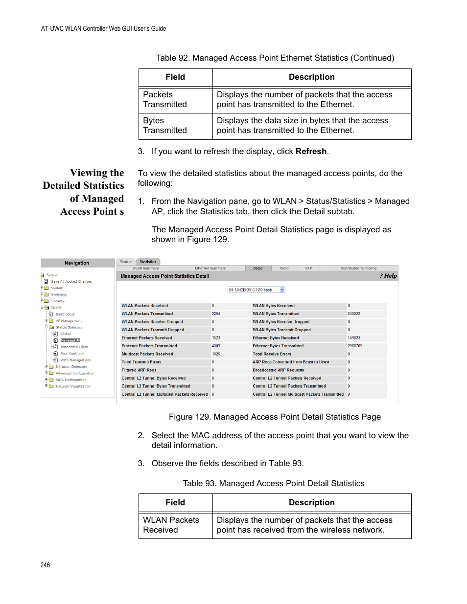 Allied Telesis AT-UWC Series User Manual | Page 246 / 368