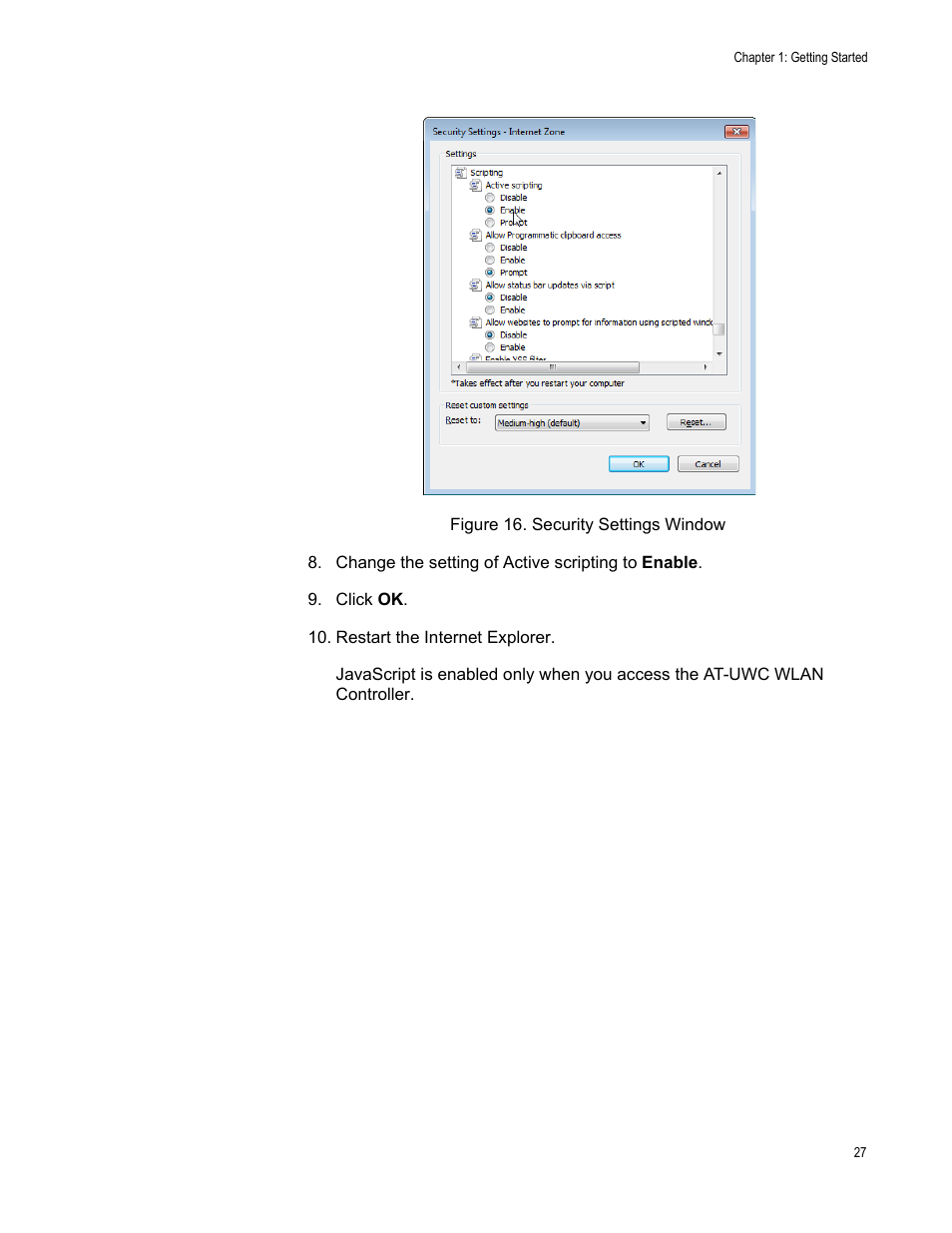 Allied Telesis AT-UWC Series User Manual | Page 27 / 368