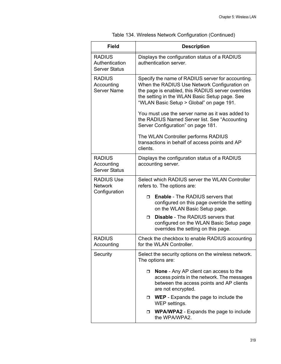 Allied Telesis AT-UWC Series User Manual | Page 319 / 368