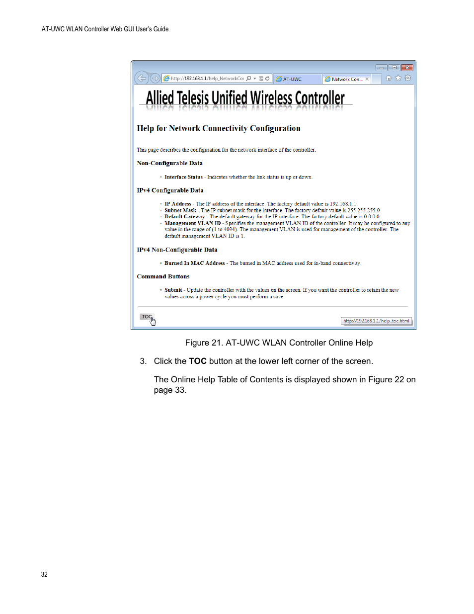 Allied Telesis AT-UWC Series User Manual | Page 32 / 368