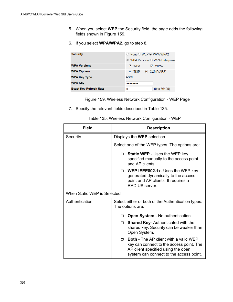 Allied Telesis AT-UWC Series User Manual | Page 320 / 368