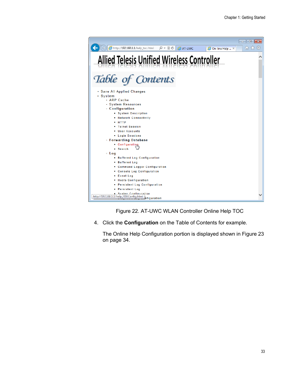 Allied Telesis AT-UWC Series User Manual | Page 33 / 368