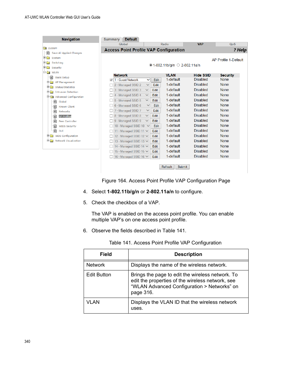 Allied Telesis AT-UWC Series User Manual | Page 340 / 368