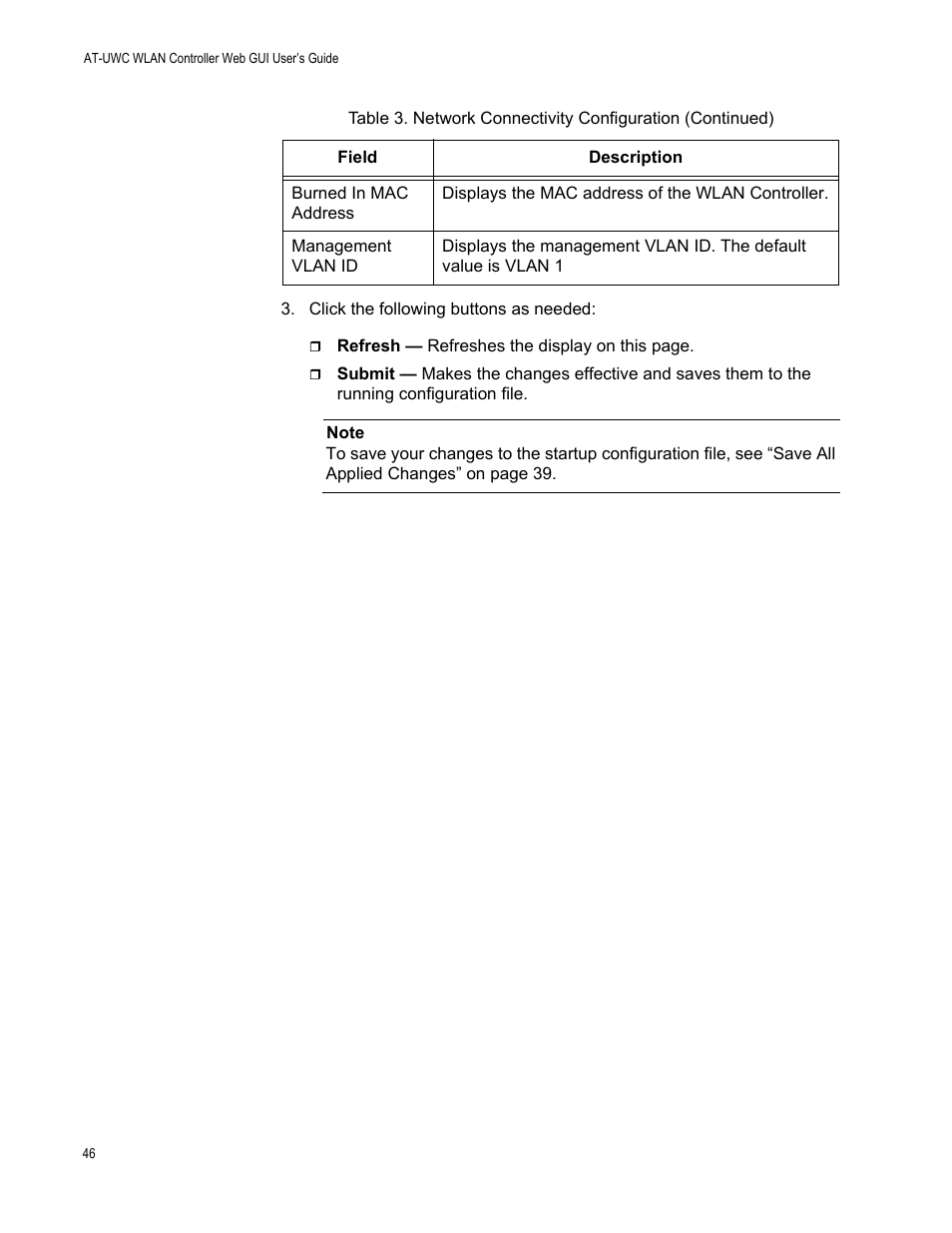 Allied Telesis AT-UWC Series User Manual | Page 46 / 368