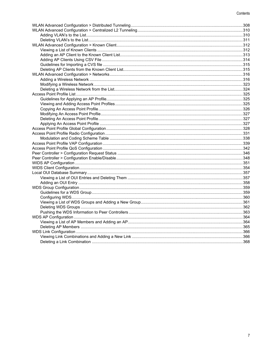 Allied Telesis AT-UWC Series User Manual | Page 7 / 368