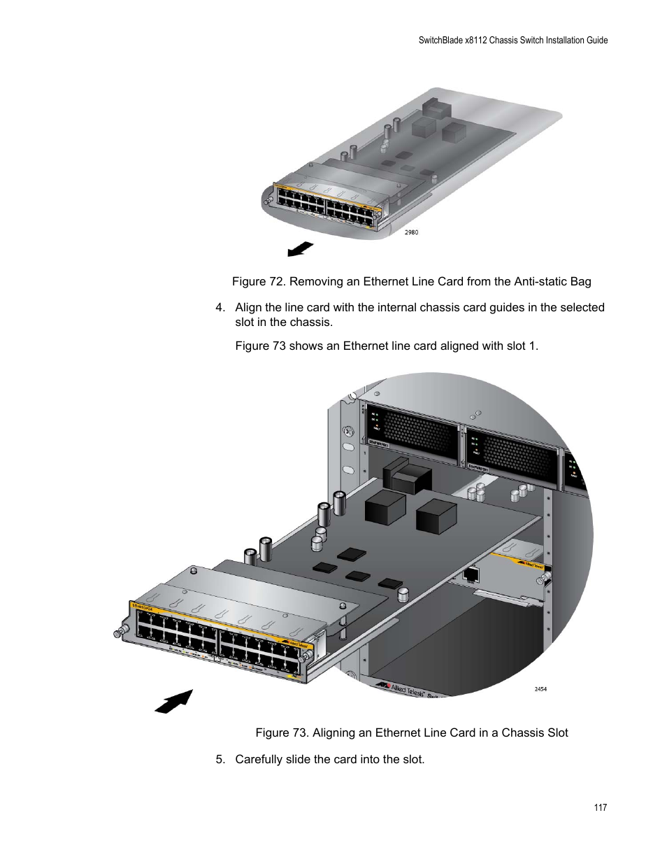 Allied Telesis SwitchBlade x8112 User Manual | Page 117 / 240