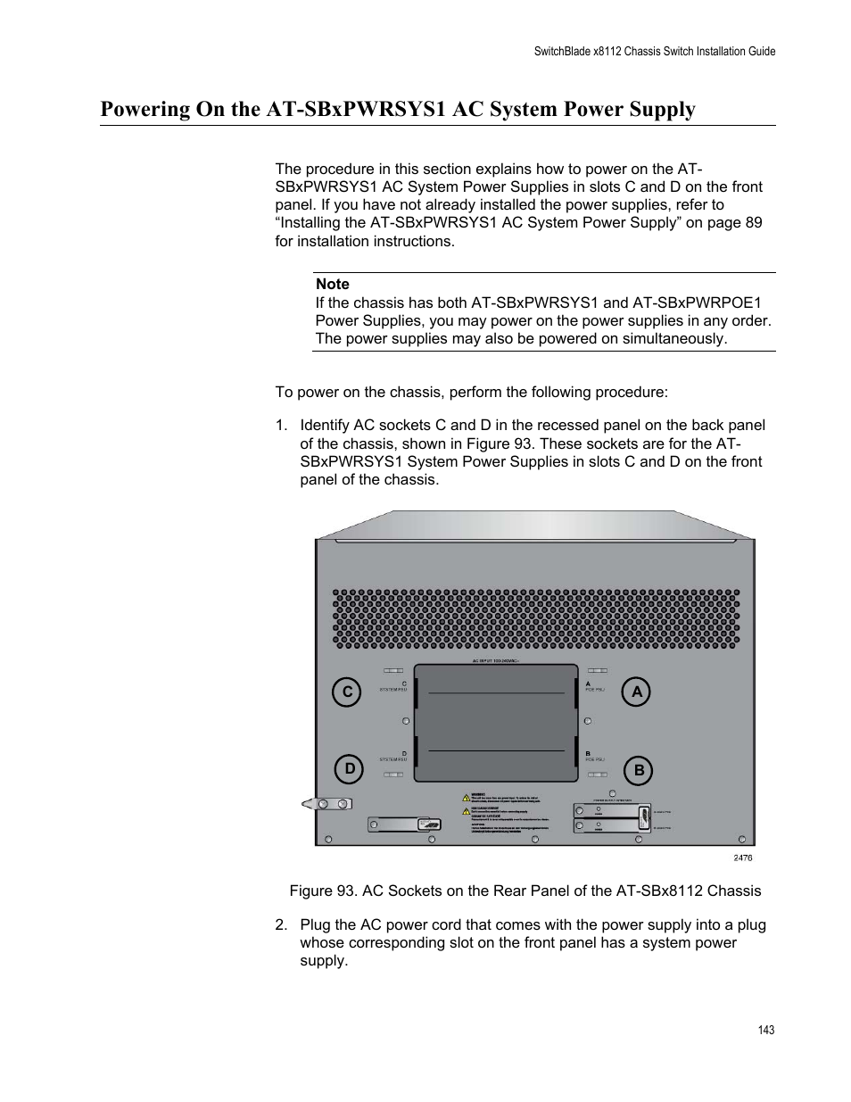 Allied Telesis SwitchBlade x8112 User Manual | Page 143 / 240