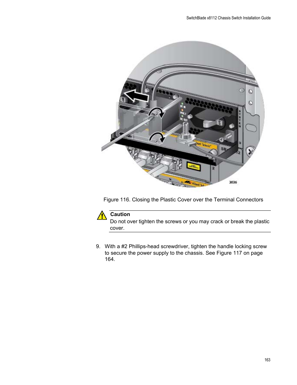 Allied Telesis SwitchBlade x8112 User Manual | Page 163 / 240