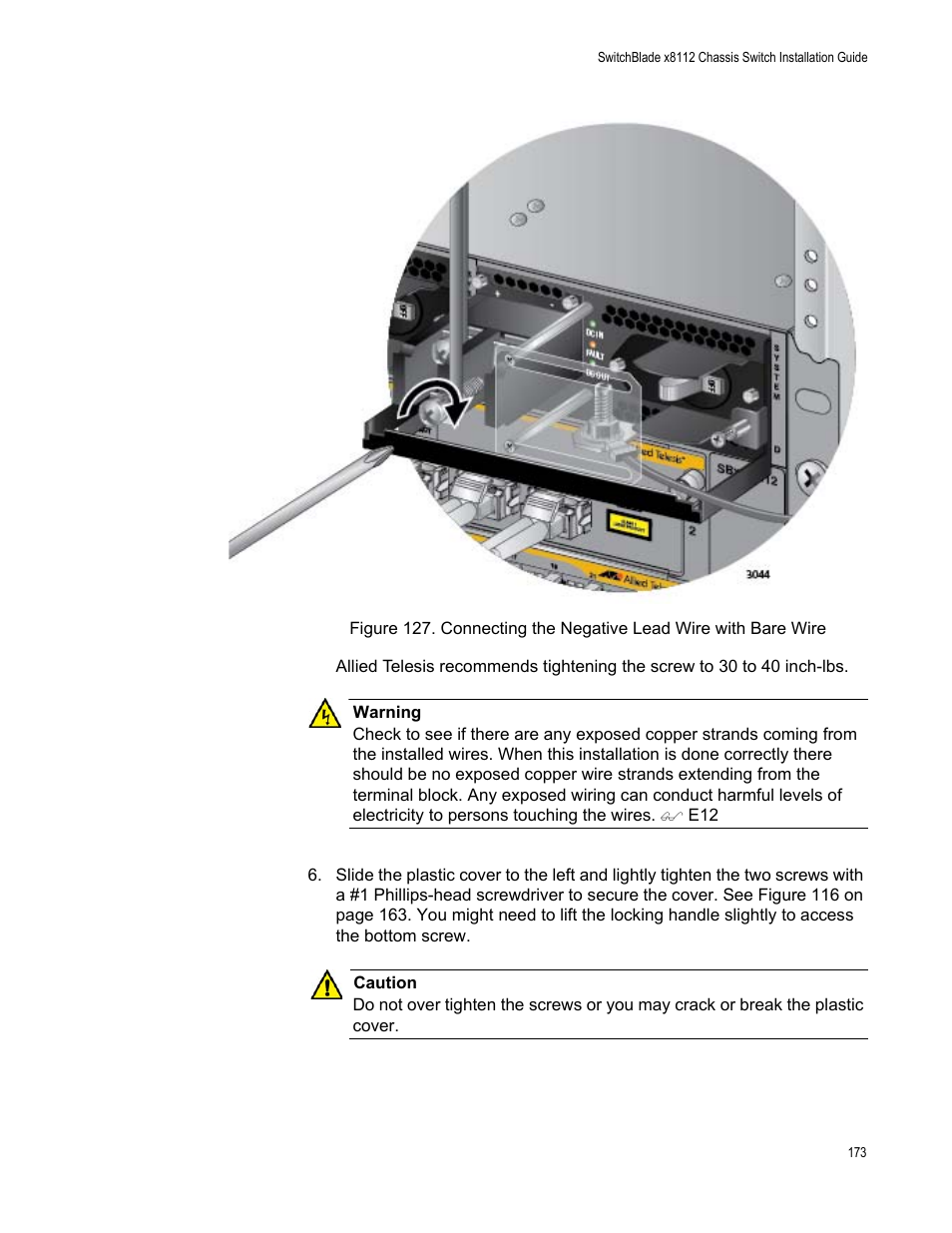 Allied Telesis SwitchBlade x8112 User Manual | Page 173 / 240