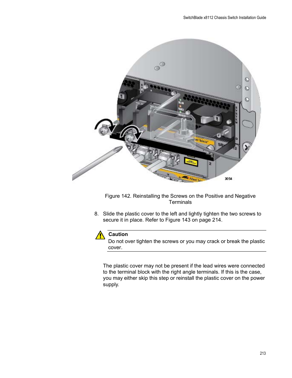 Allied Telesis SwitchBlade x8112 User Manual | Page 213 / 240