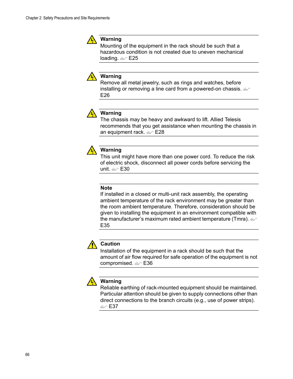 Allied Telesis SwitchBlade x8112 User Manual | Page 66 / 240