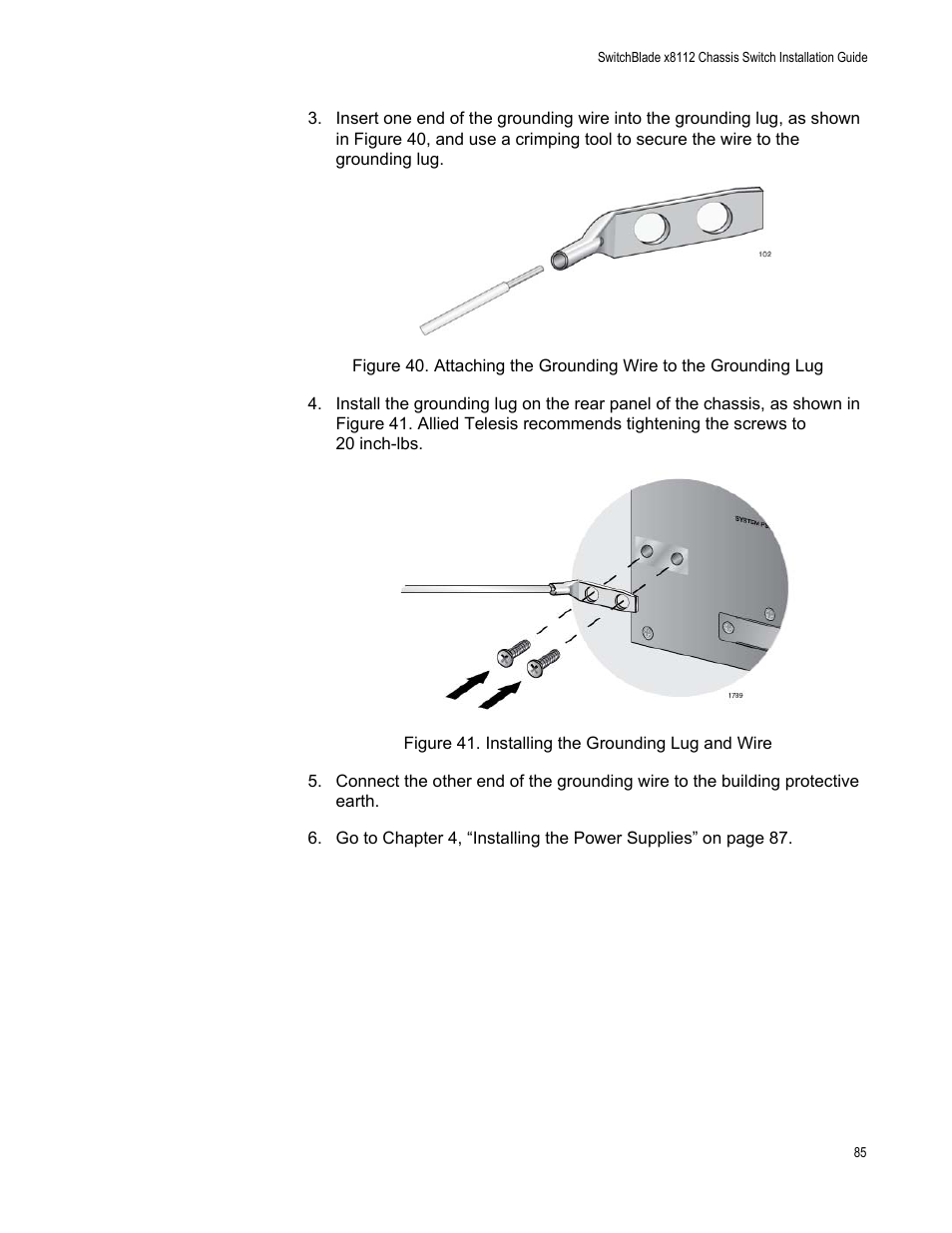Allied Telesis SwitchBlade x8112 User Manual | Page 85 / 240