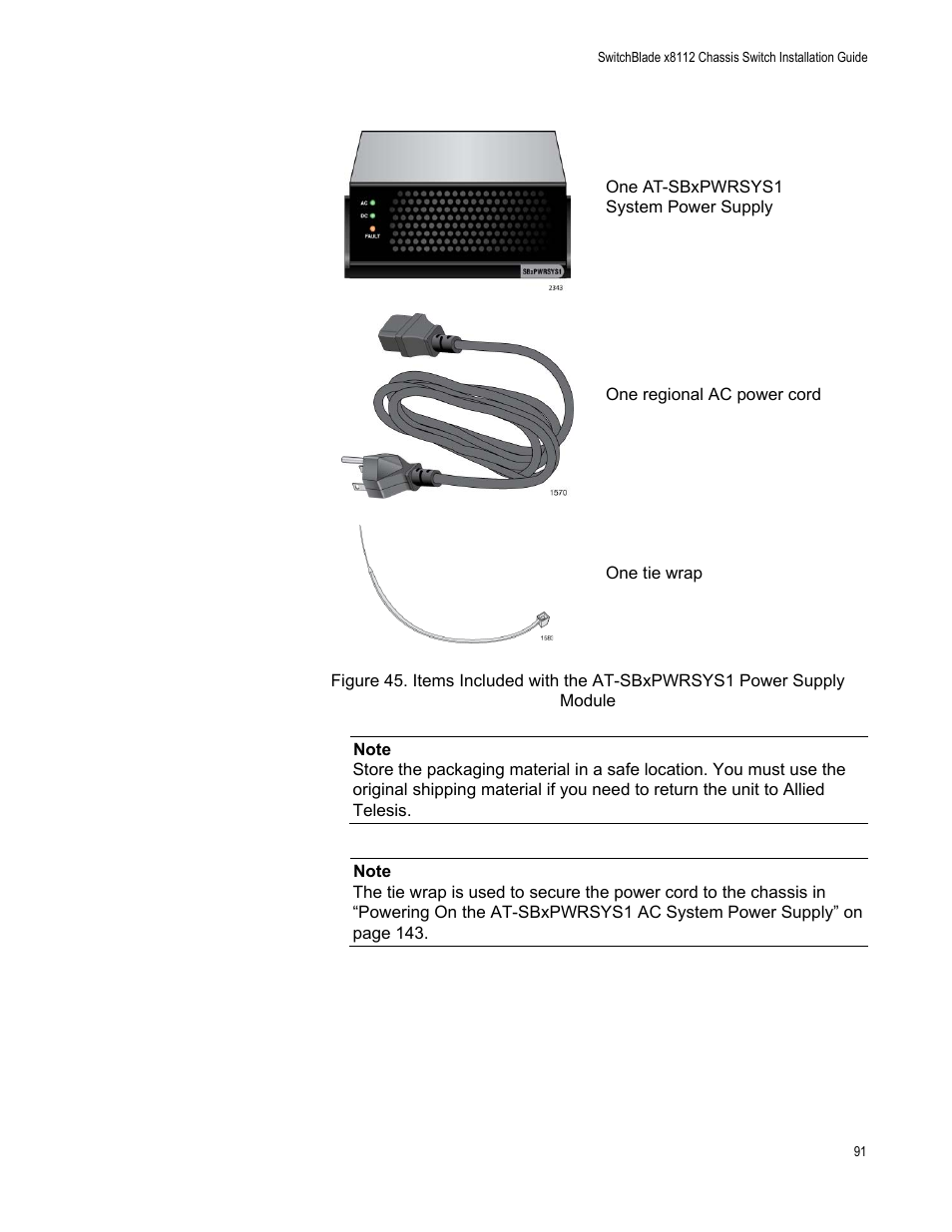 Allied Telesis SwitchBlade x8112 User Manual | Page 91 / 240