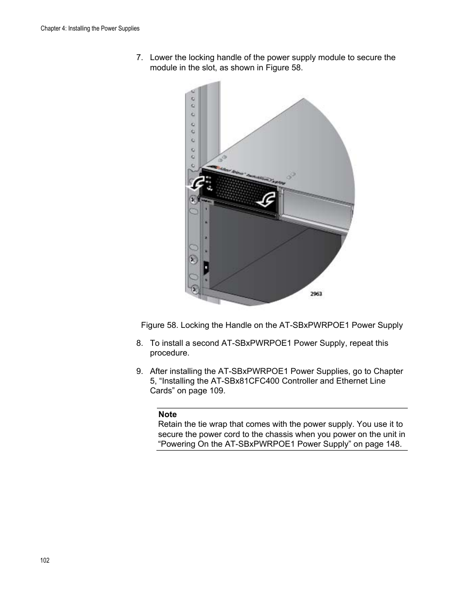 Allied Telesis SwitchBlade x8106 User Manual | Page 102 / 240