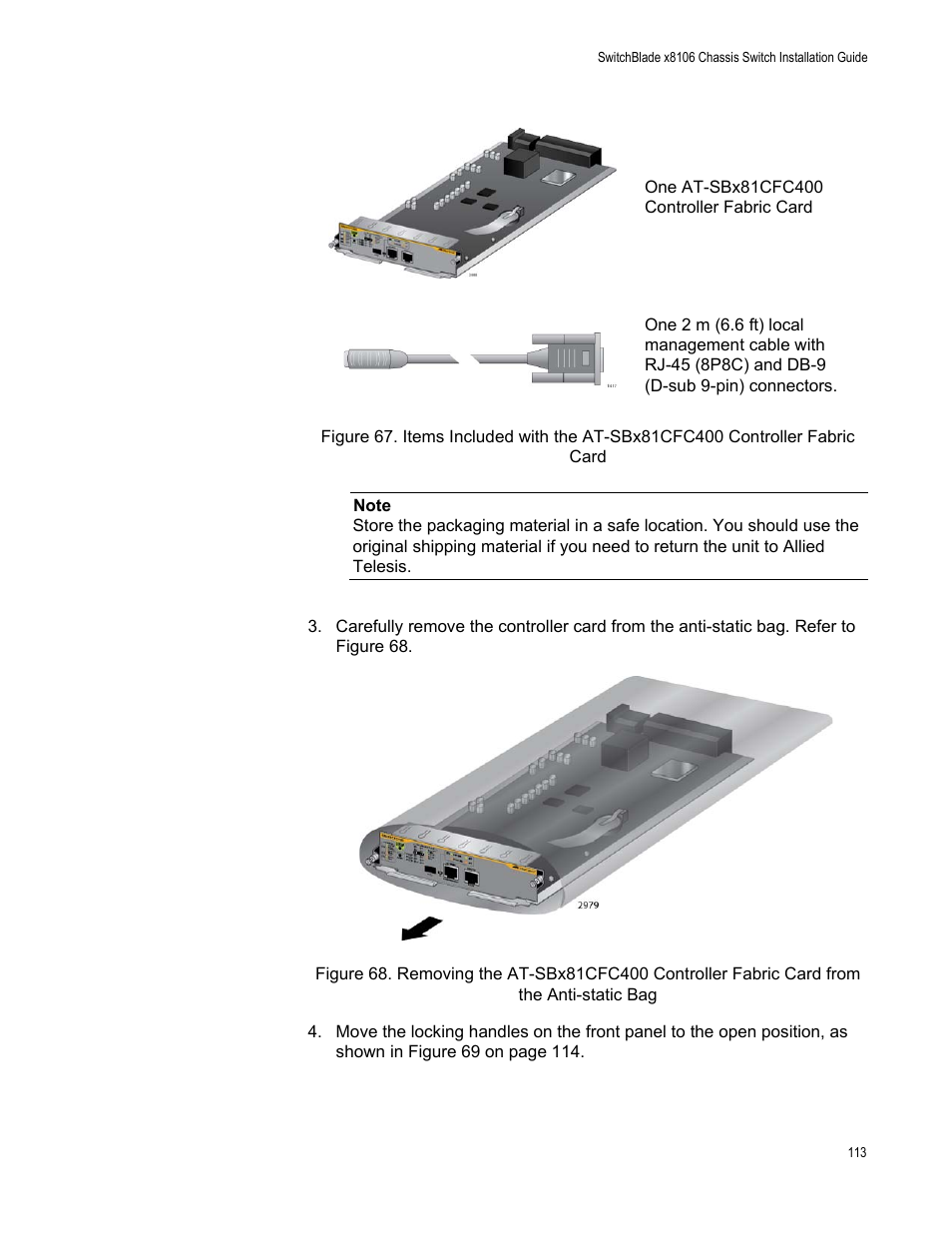 Allied Telesis SwitchBlade x8106 User Manual | Page 113 / 240