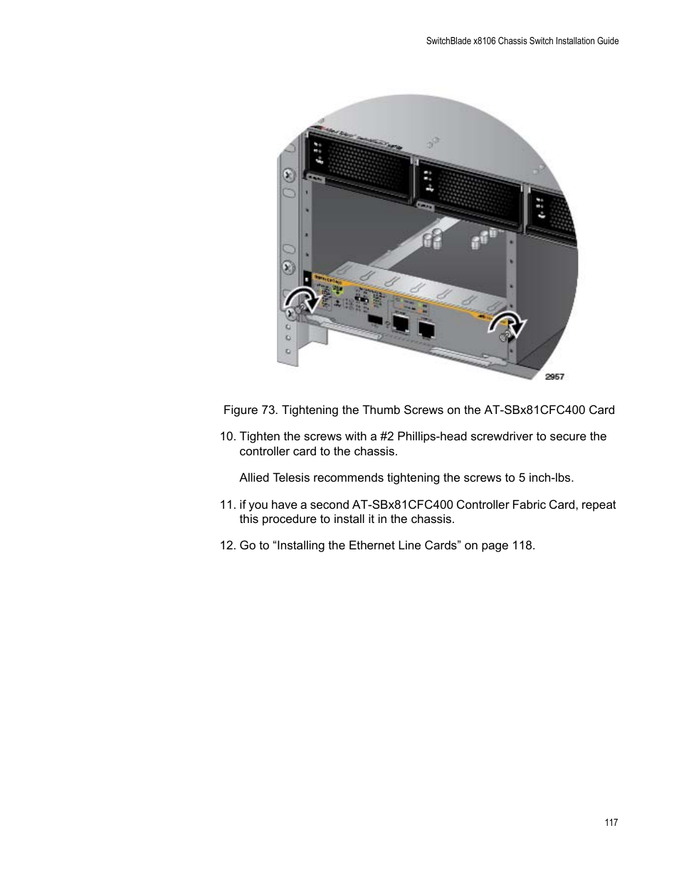 Allied Telesis SwitchBlade x8106 User Manual | Page 117 / 240
