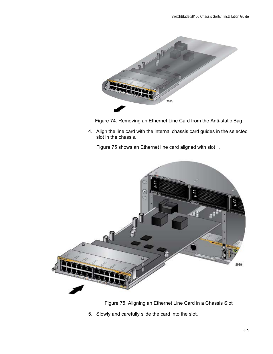 Allied Telesis SwitchBlade x8106 User Manual | Page 119 / 240