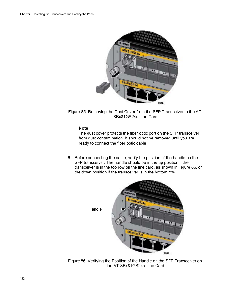 Allied Telesis SwitchBlade x8106 User Manual | Page 132 / 240