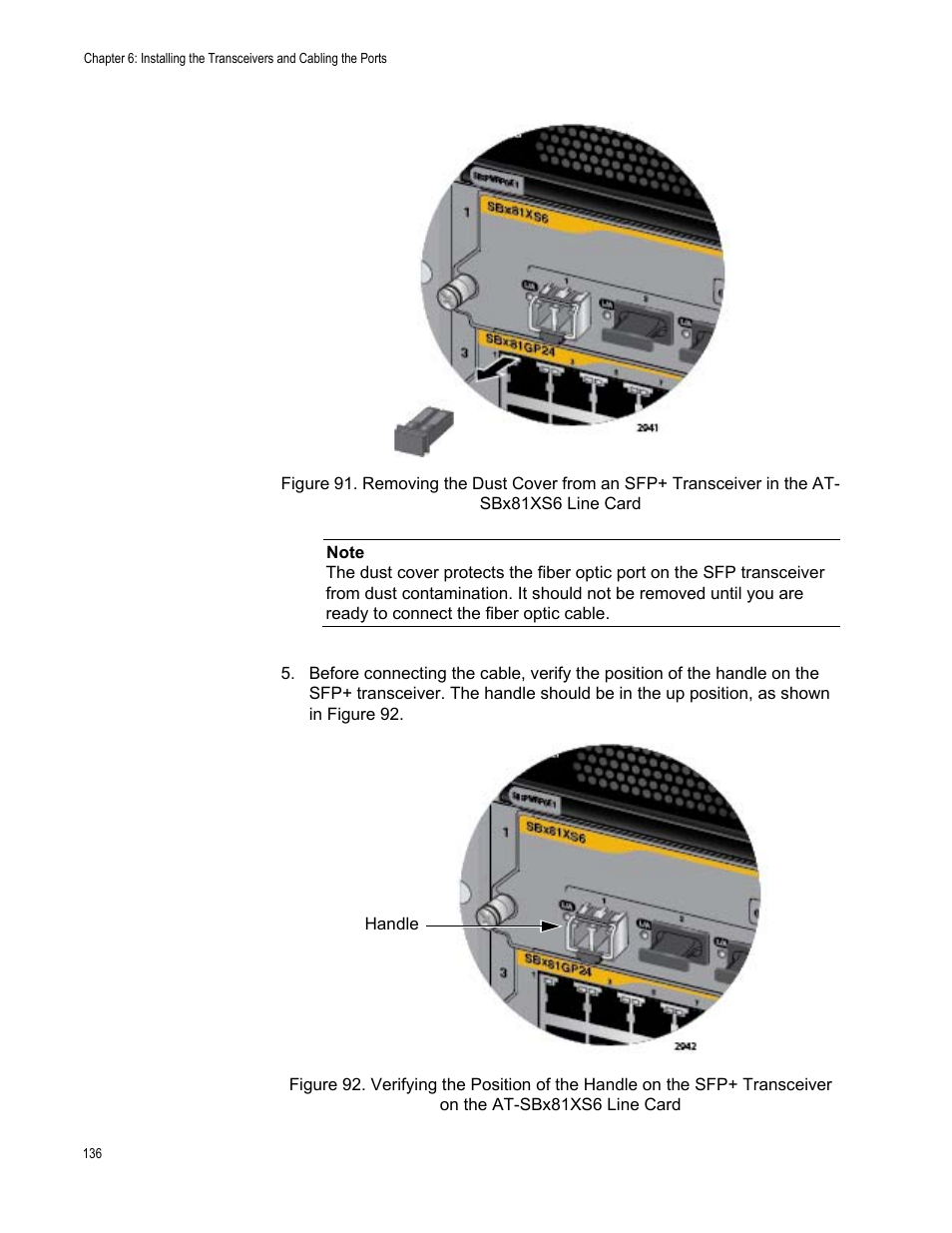 Allied Telesis SwitchBlade x8106 User Manual | Page 136 / 240