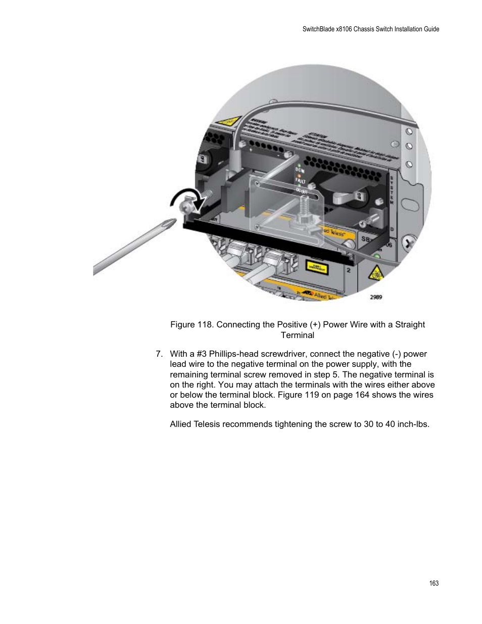 Allied Telesis SwitchBlade x8106 User Manual | Page 163 / 240