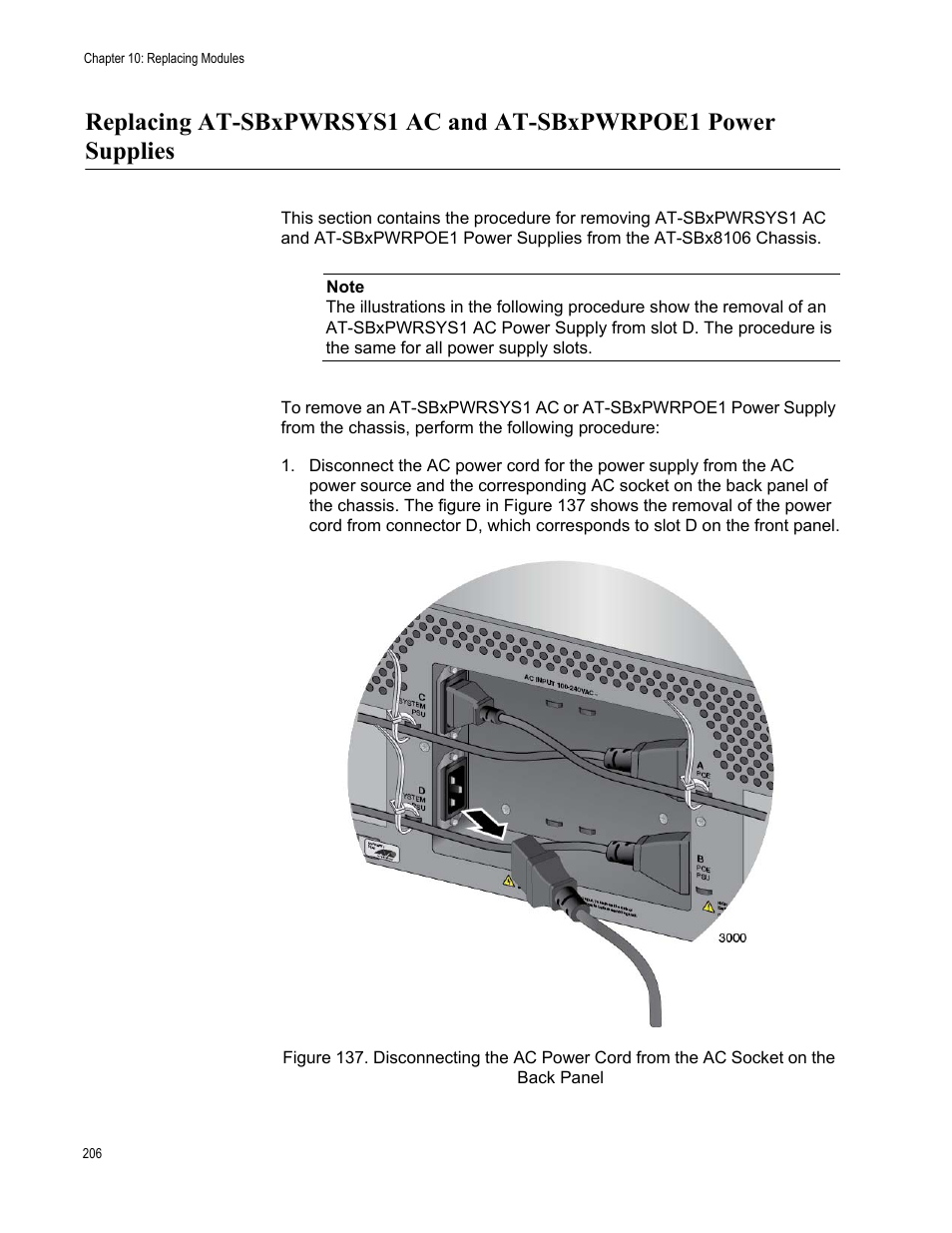 Allied Telesis SwitchBlade x8106 User Manual | Page 206 / 240