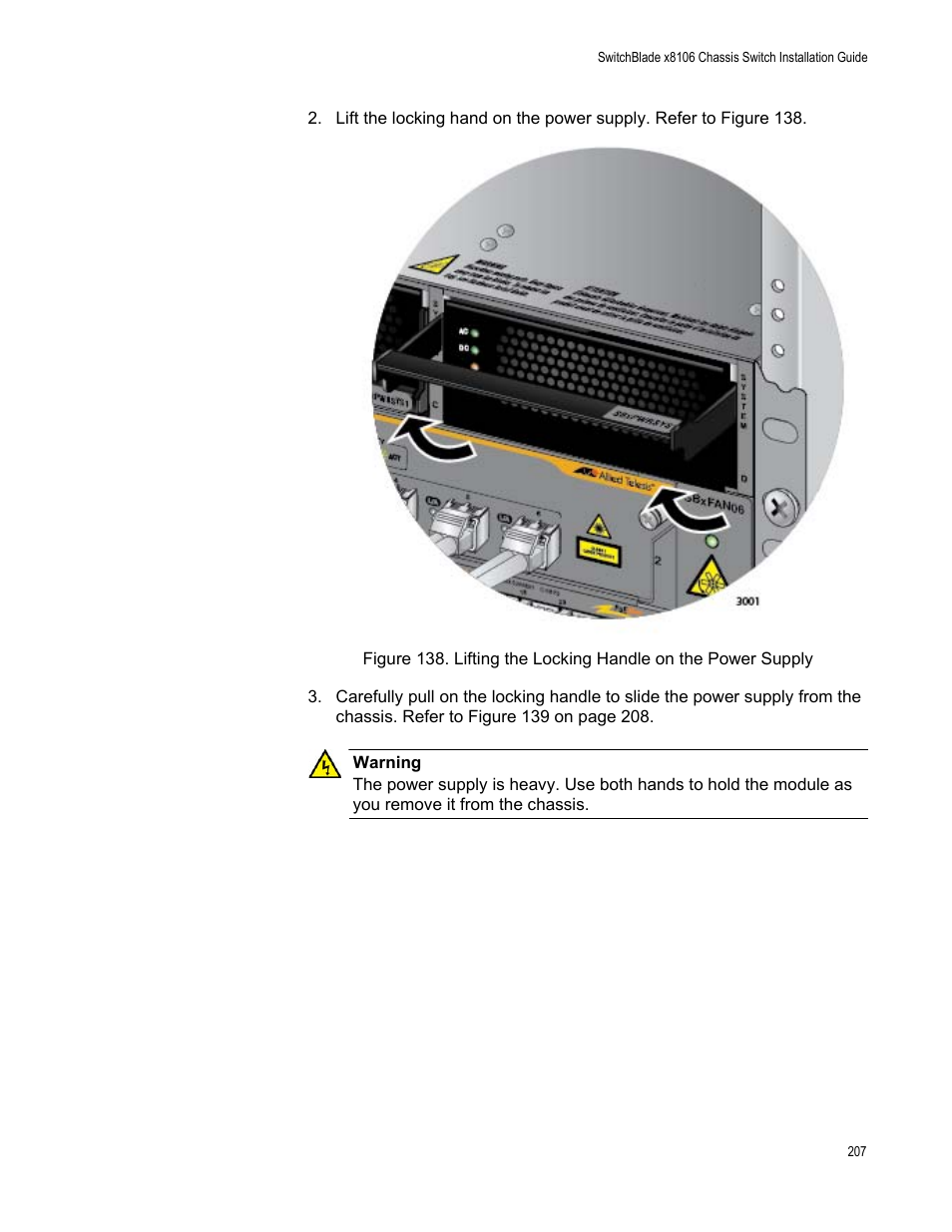 Allied Telesis SwitchBlade x8106 User Manual | Page 207 / 240