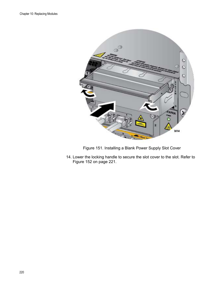 Allied Telesis SwitchBlade x8106 User Manual | Page 220 / 240
