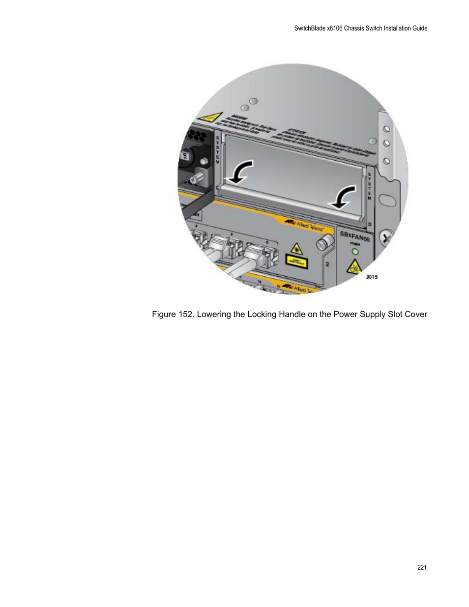 Allied Telesis SwitchBlade x8106 User Manual | Page 221 / 240