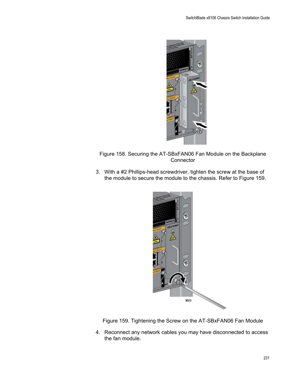Allied Telesis SwitchBlade x8106 User Manual | Page 231 / 240