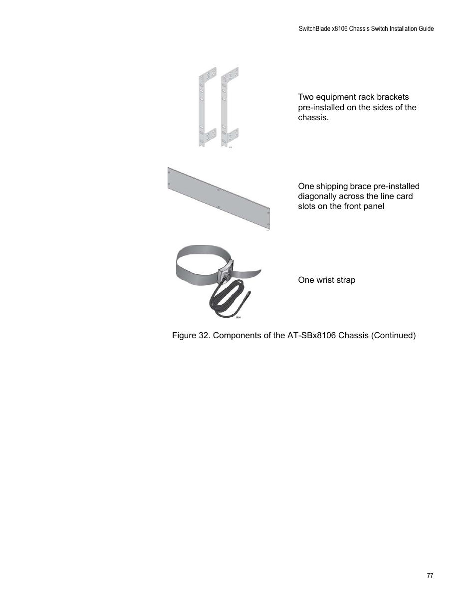 Allied Telesis SwitchBlade x8106 User Manual | Page 77 / 240