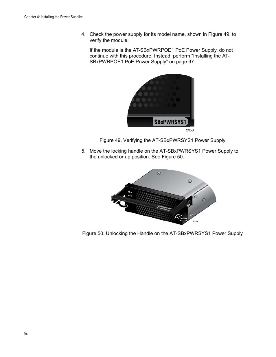 Allied Telesis SwitchBlade x8106 User Manual | Page 94 / 240
