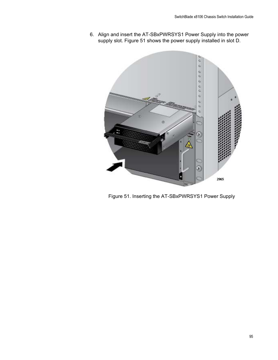 Allied Telesis SwitchBlade x8106 User Manual | Page 95 / 240