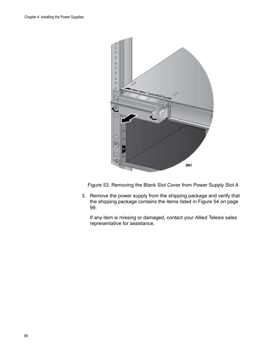 Allied Telesis SwitchBlade x8106 User Manual | Page 98 / 240