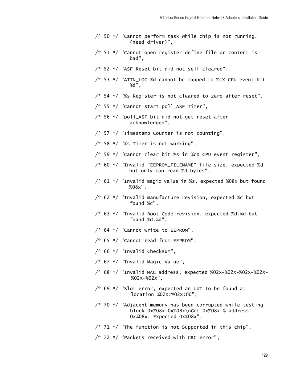 Allied Telesis AT-2972T/2 User Manual | Page 129 / 140