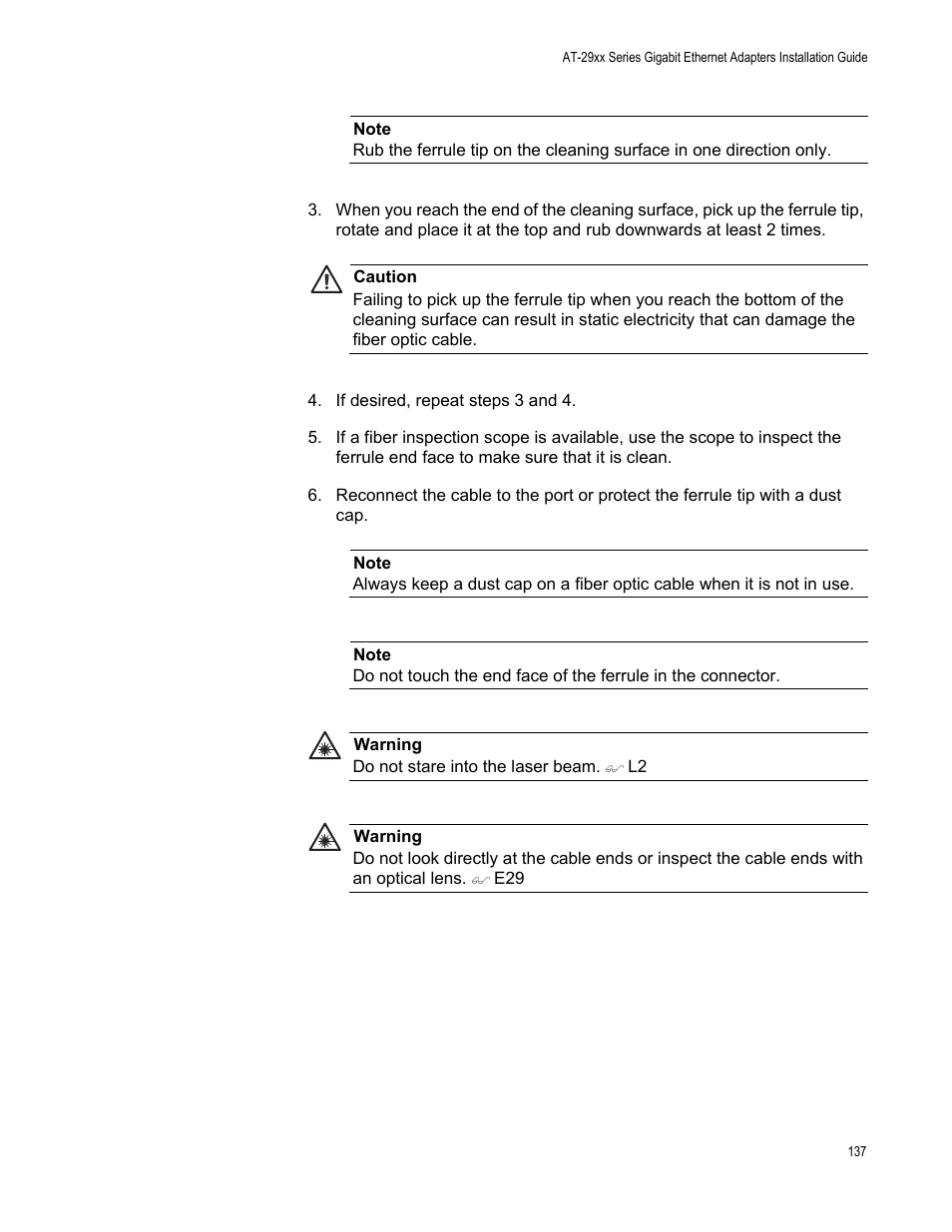 Allied Telesis AT-2972T/2 User Manual | Page 137 / 140